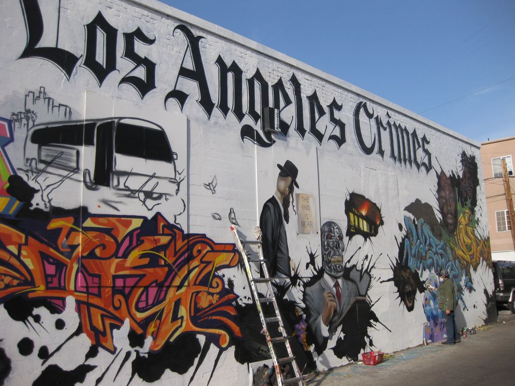 Detail Los Angeles Graffiti Nomer 5