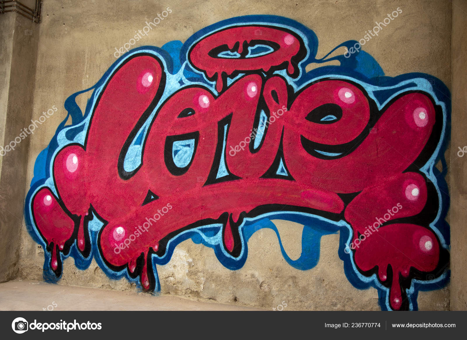 Detail Love Graffiti Art Nomer 42