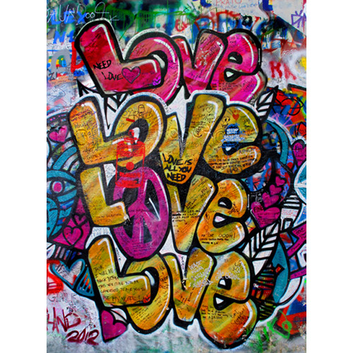 Detail Love Graffiti Background Nomer 20