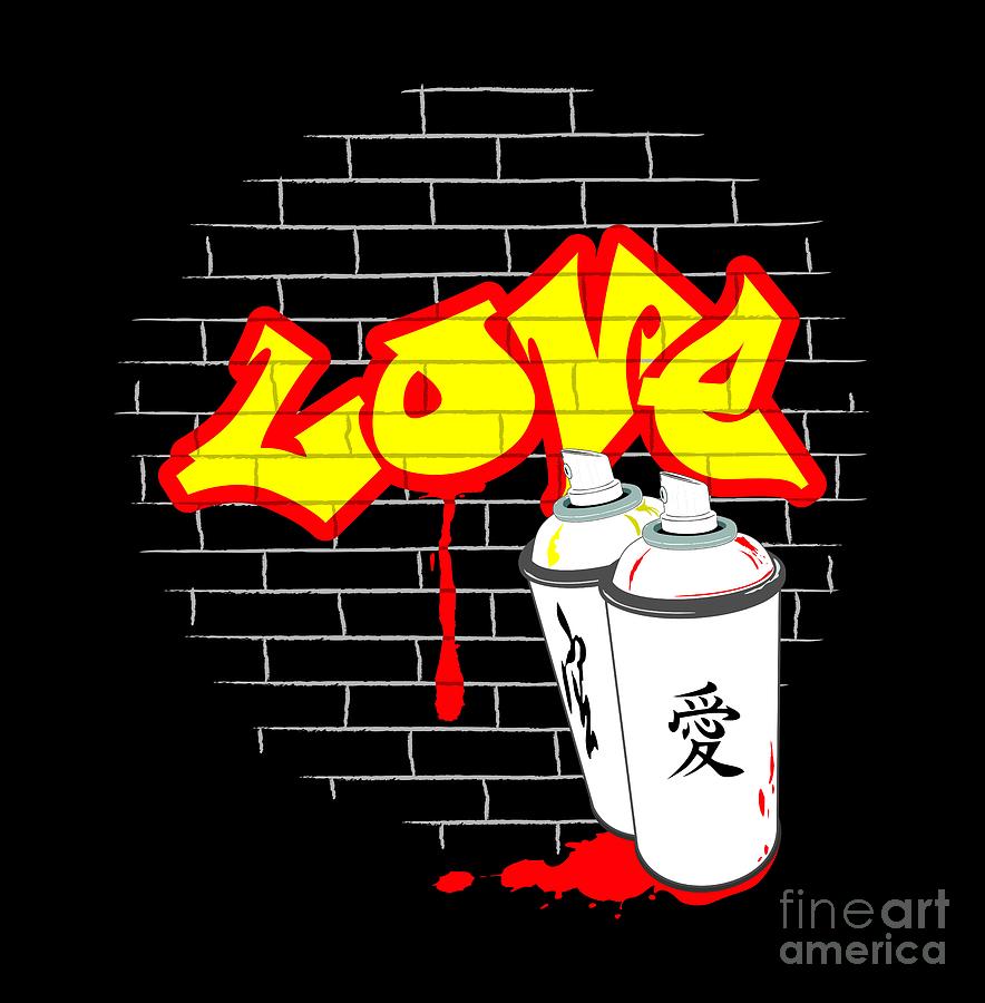 Detail Love Graffiti Background Nomer 25