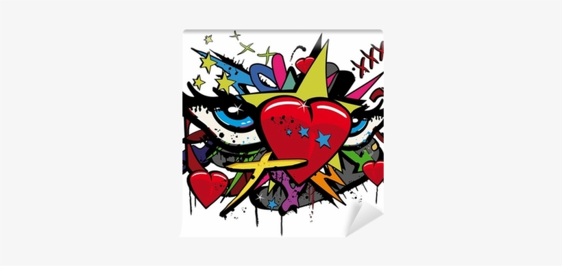 Detail Love Graffiti Background Nomer 48