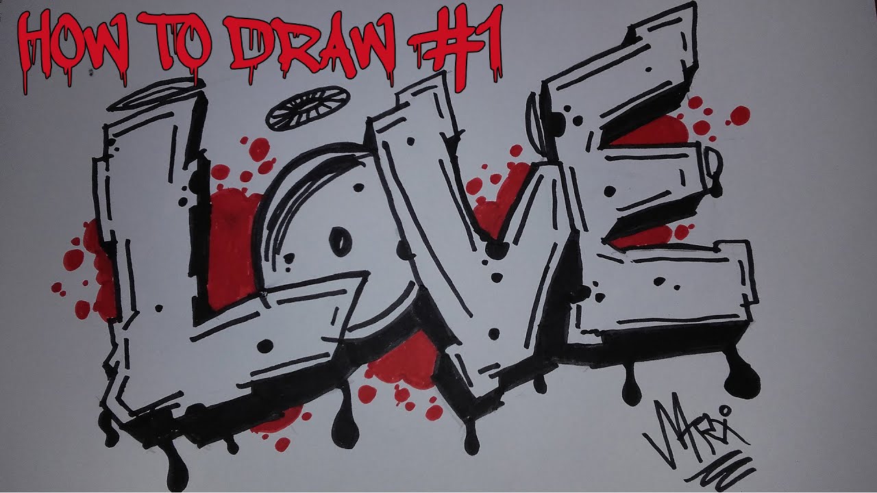 Detail Loveletter Graffiti Nomer 12