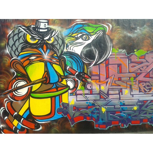 Detail Lukisan Graffiti Pensil Nomer 21