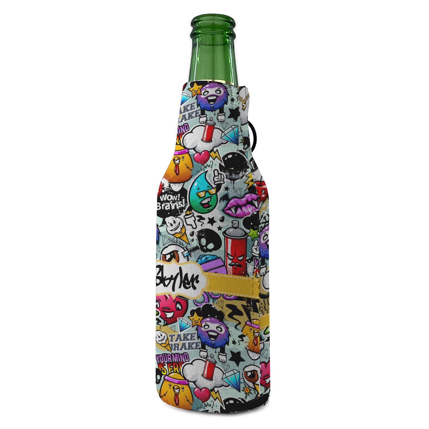 Detail Making Graffiti With Bottle Drink Nomer 7
