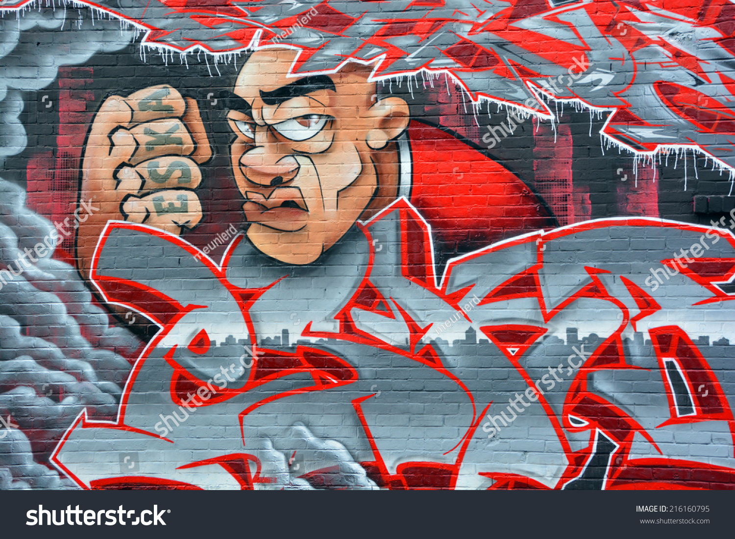 Detail Man Back Graffiti Nomer 49