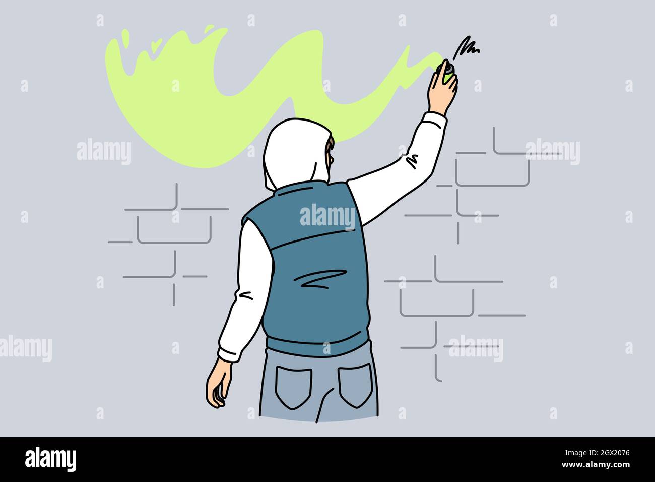 Detail Man Make A Graffiti Nomer 21