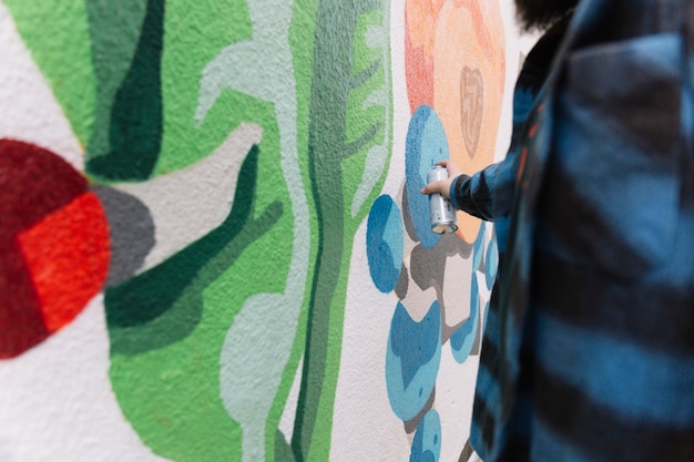 Detail Man Make A Graffiti Nomer 25
