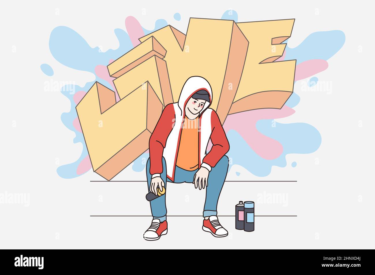 Detail Man Make A Graffiti Nomer 44