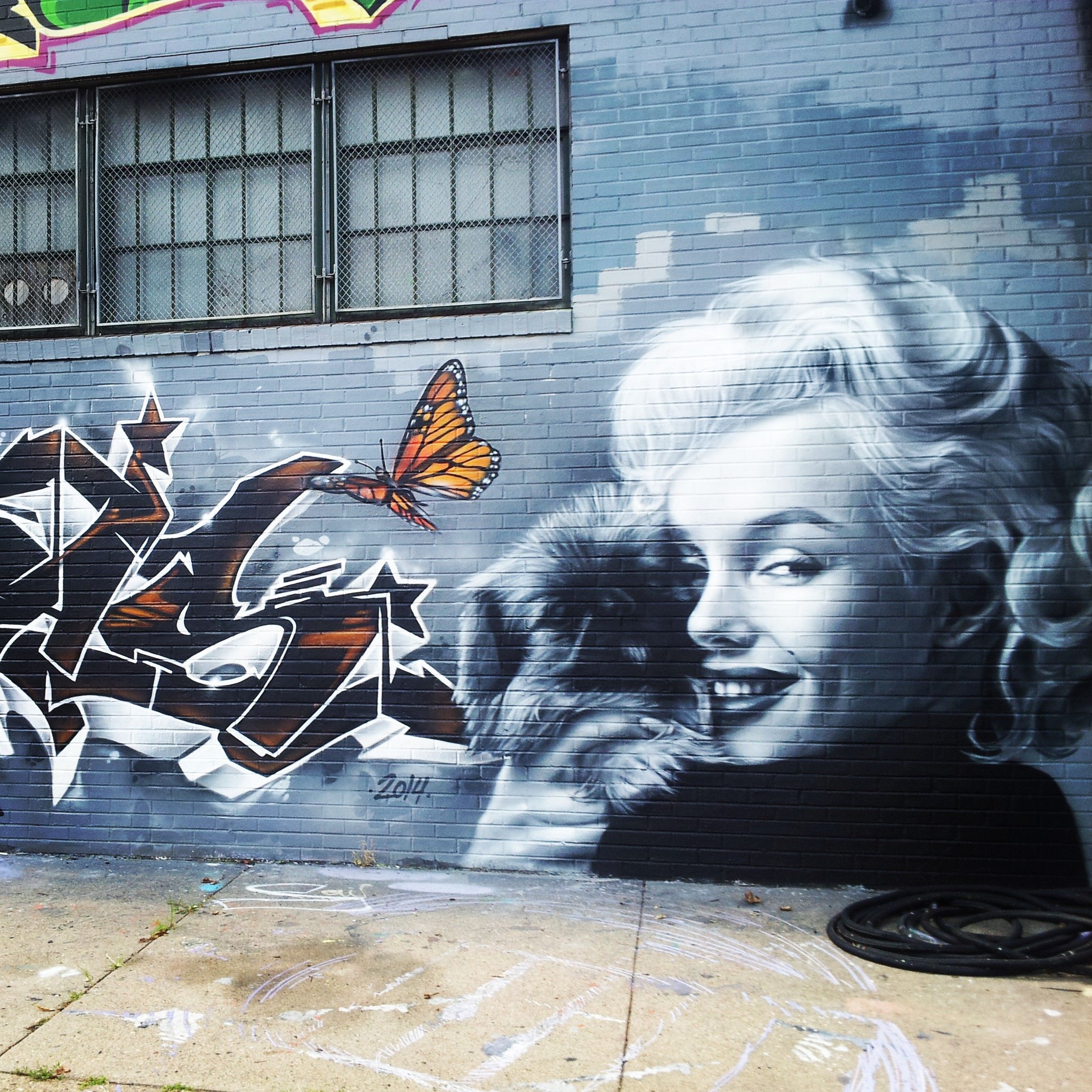 Detail Marilyn Monroe Graffiti Nomer 10
