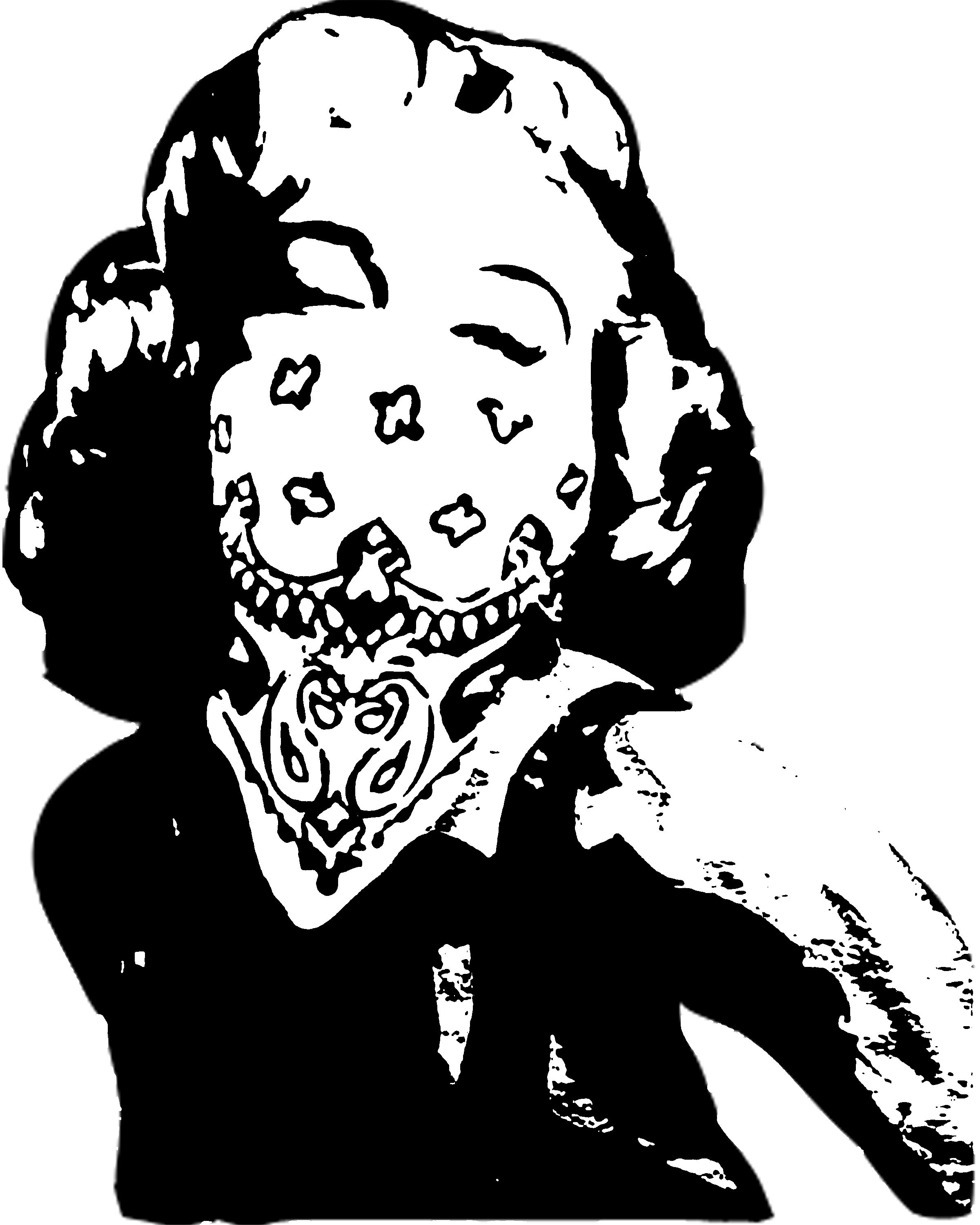 Detail Marilyn Monroe Graffiti Nomer 24