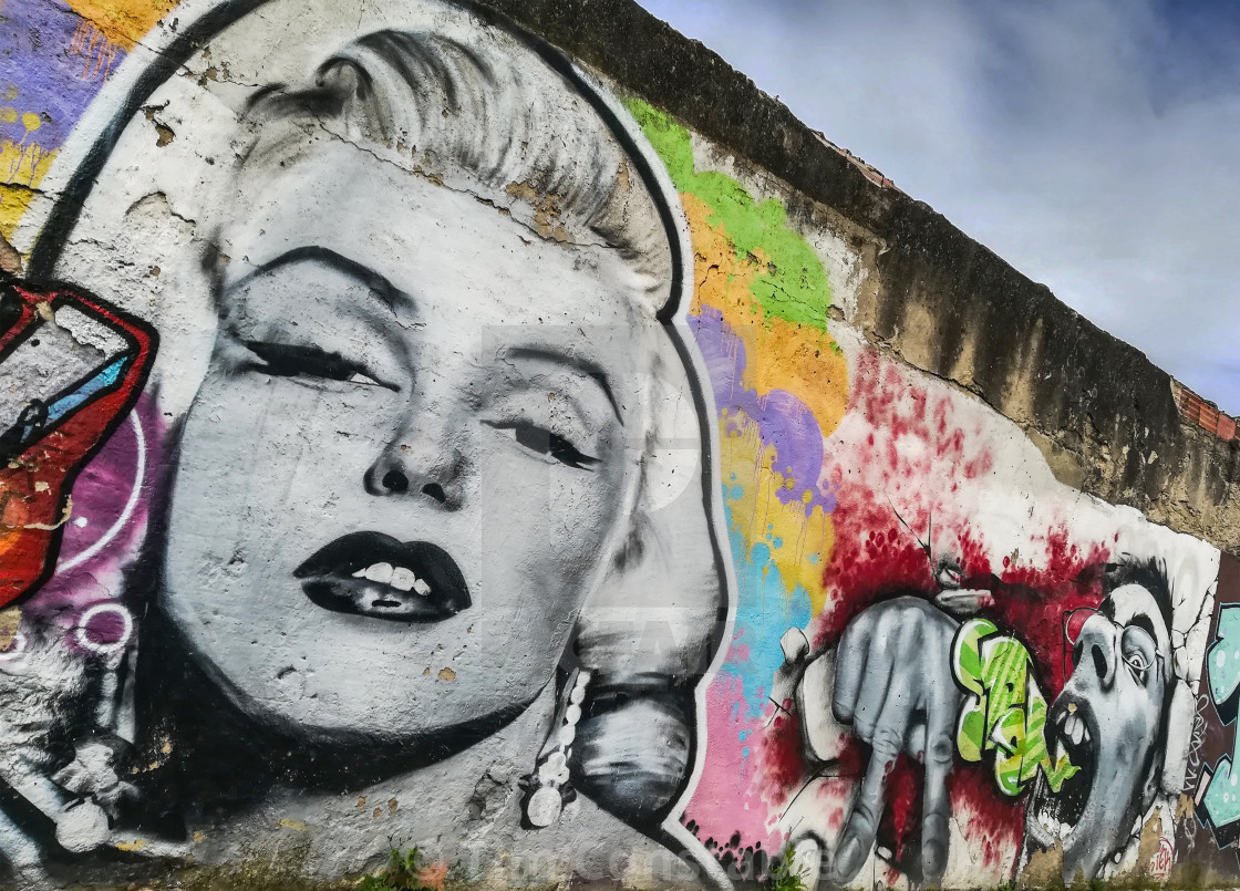 Detail Marilyn Monroe Graffiti Nomer 50