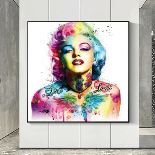 Detail Marilyn Monroe Graffiti Art Nomer 48