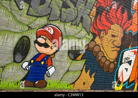 Detail Mario Bross Graffiti Nomer 11