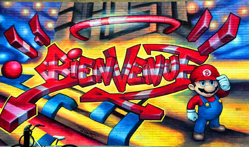 Detail Mario Bross Graffiti Nomer 15