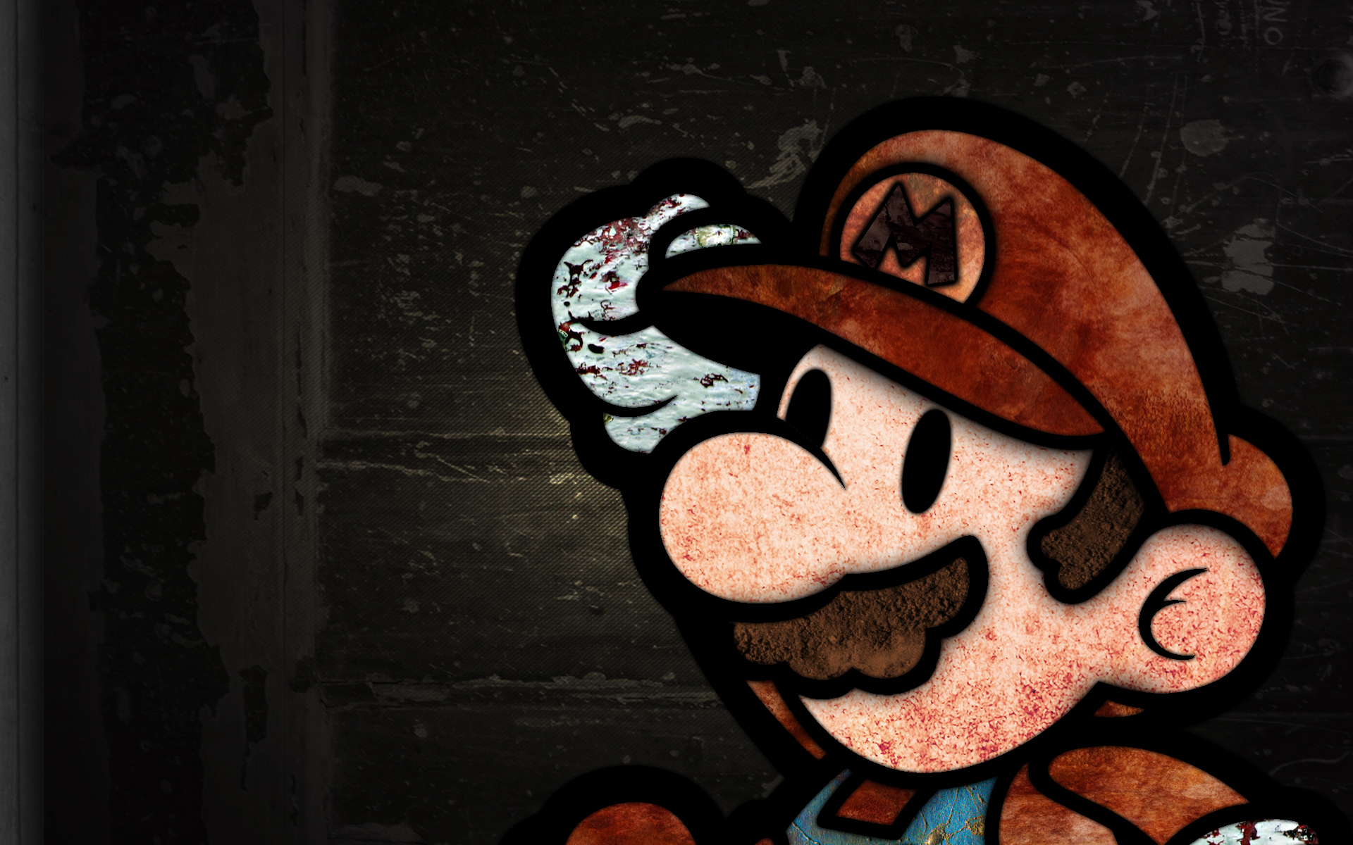 Detail Mario Bross Graffiti Nomer 16