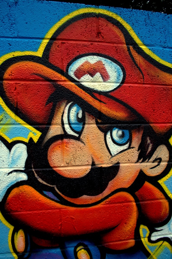 Detail Mario Bross Graffiti Nomer 20