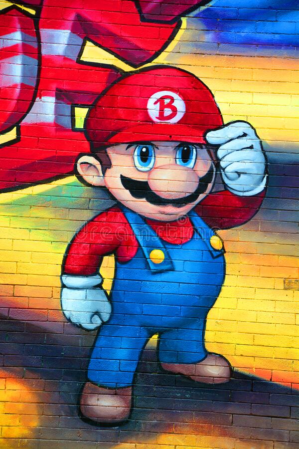 Detail Mario Graffiti Nomer 17