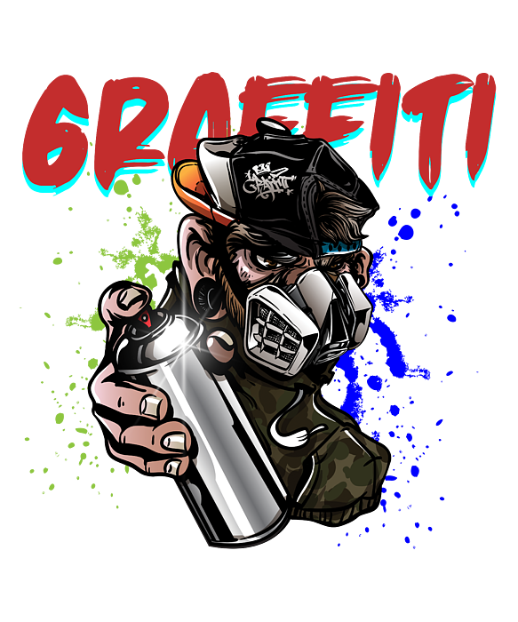Detail Mask Graffiti Logo Nomer 28