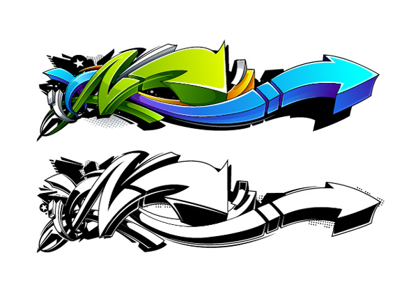 Detail Membuat Graffiti 3d Di Photoshop Nomer 21