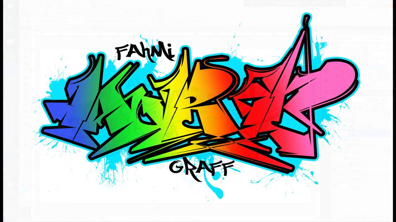 Detail Membuat Graffiti 3d Di Photoshop Nomer 2