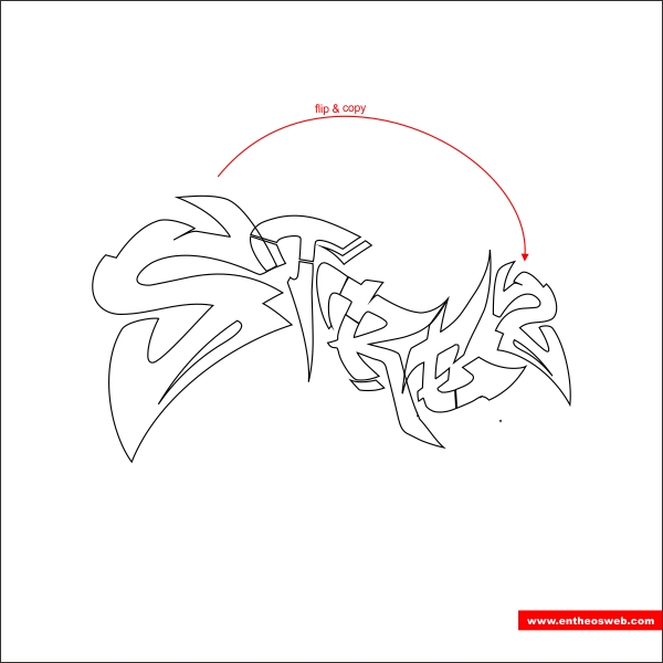 Detail Membuat Graffiti Coreldraw Nomer 9