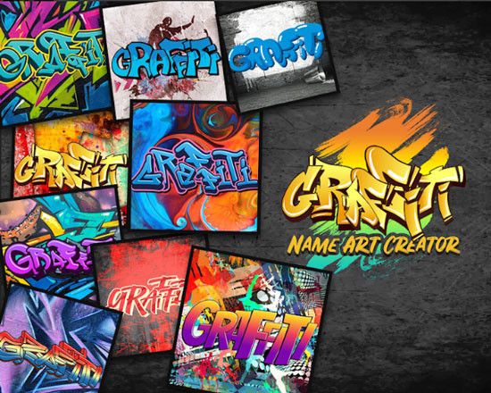 Detail Membuat Graffiti Creator Nama Nomer 2