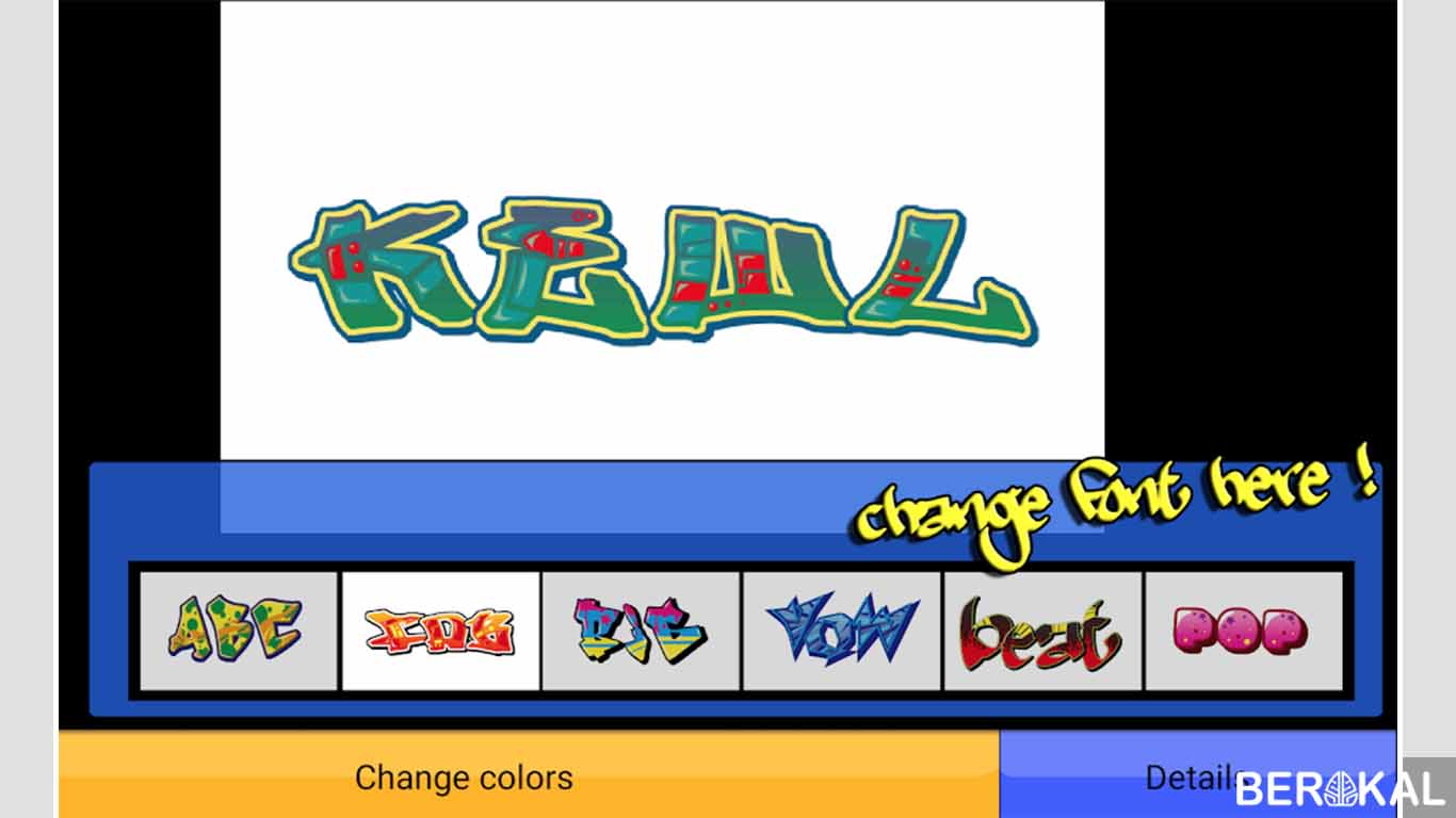 Detail Membuat Graffiti Creator Nama Nomer 16