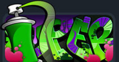 Detail Membuat Graffiti Creator Nama Nomer 21