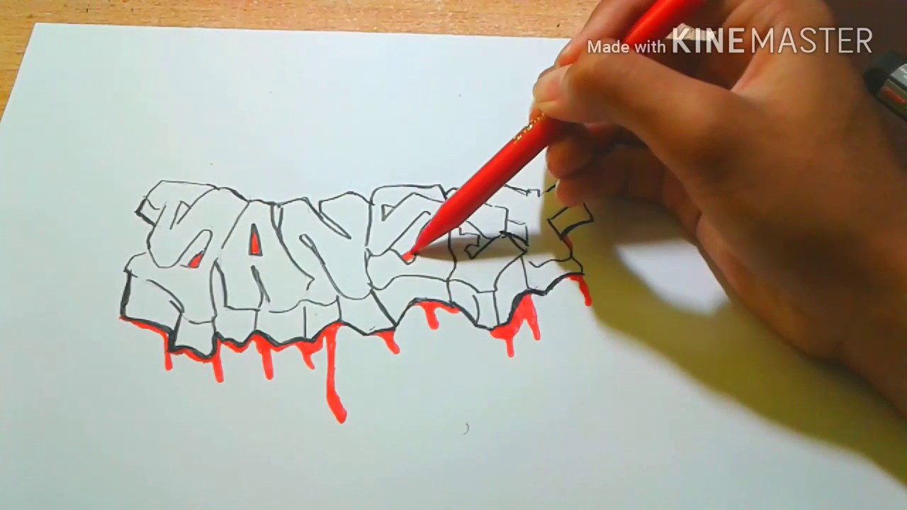 Detail Membuat Graffiti Dengan Nama Sendiri Nomer 25