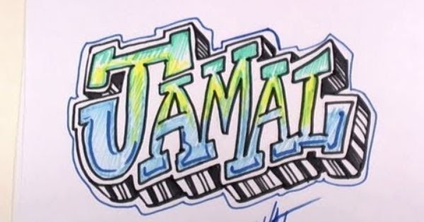 Detail Membuat Graffiti Dengan Nama Sendiri Nomer 38