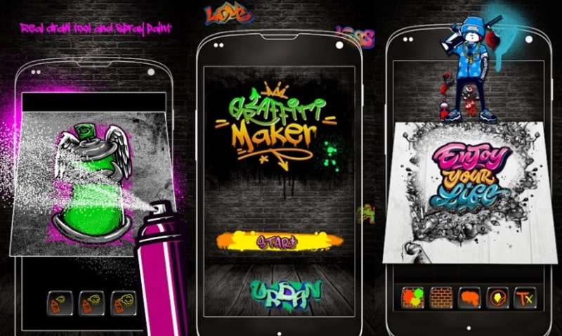 Detail Membuat Graffiti Di Hp Nomer 36