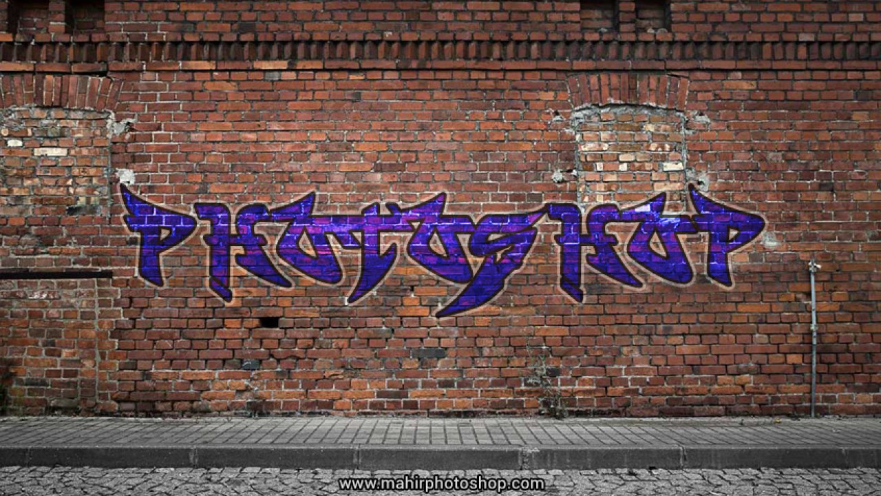Membuat Graffiti Di Photoshop - KibrisPDR