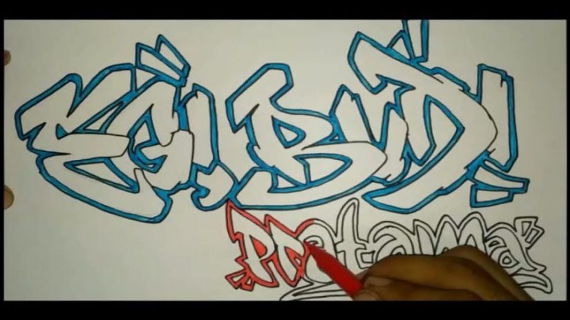 Detail Membuat Graffiti Nama Keren Nomer 43