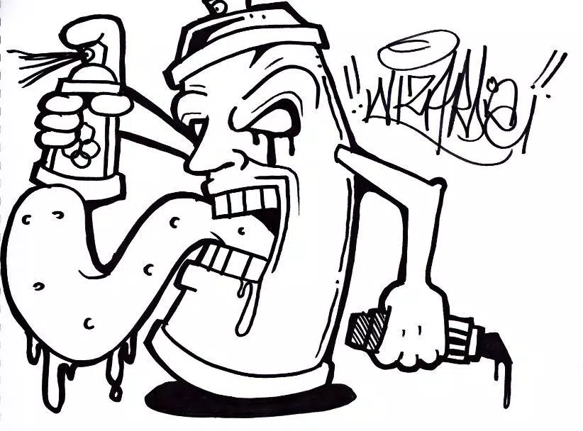 Detail Membuat Graffiti Untuk Pemula Nomer 12