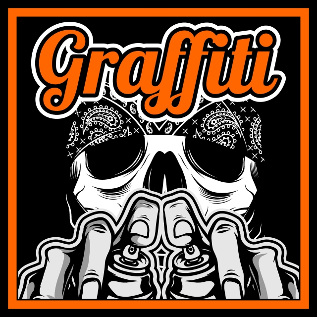Detail Menggambar Graffiti Skull Nomer 34