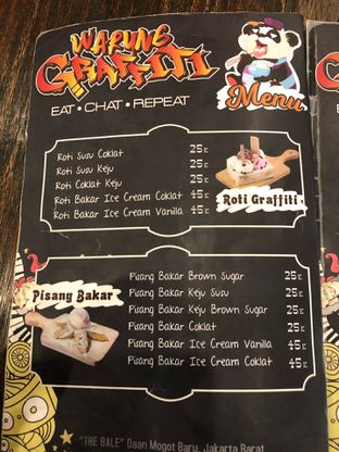 Detail Menu Warung Graffiti Daan Mogot Nomer 2