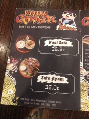 Detail Menu Warung Graffiti Daan Mogot Nomer 4