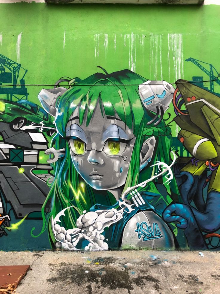 Detail Metal Graffiti Art Nomer 27