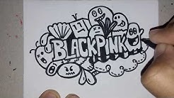 Detail Mewarnai Graffiti Blackpink Nomer 3