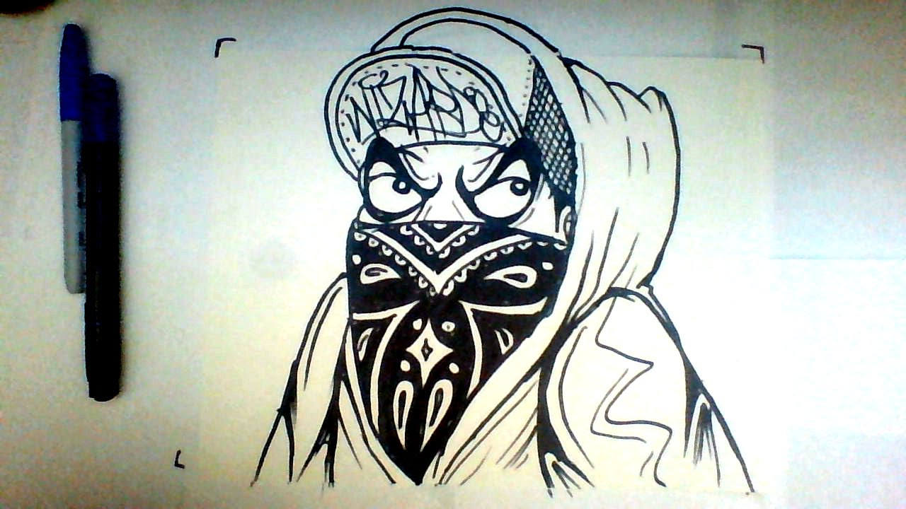 Detail Mewarnai Graffiti Wizard Nomer 19