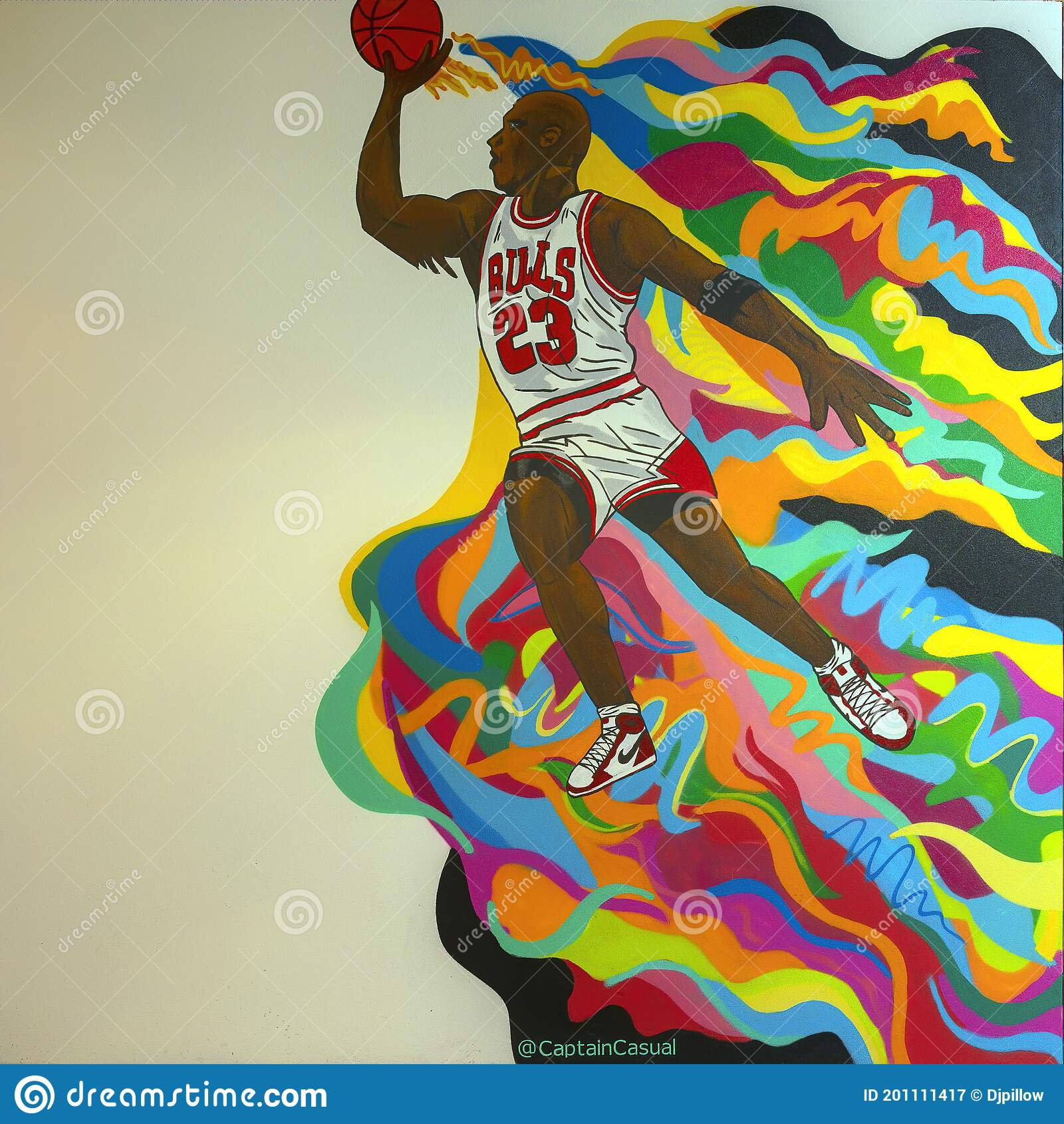 Detail Michael Jordan Graffiti Cartoon Nomer 6