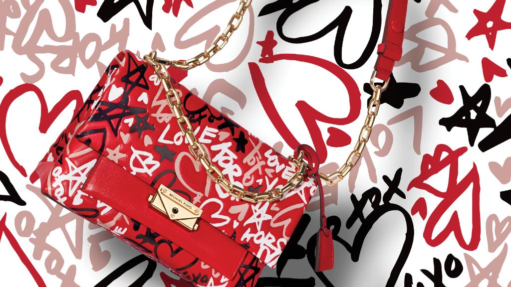 Detail Michael Kors Graffiti Nomer 51