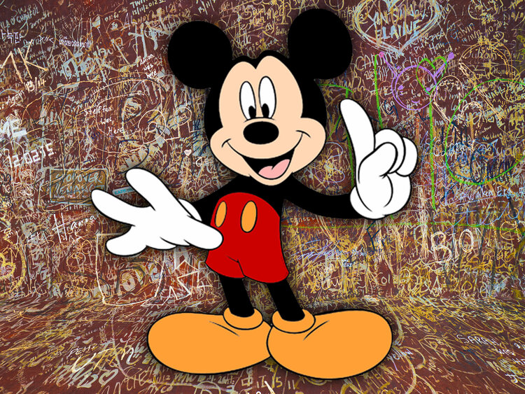 Detail Mickey Mouse Graffiti Nomer 15