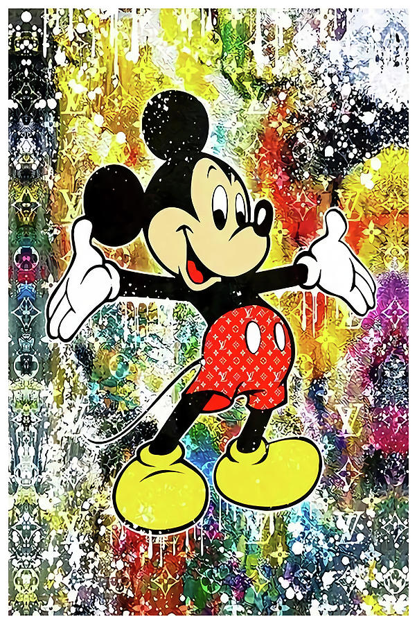 Detail Mickey Mouse Graffiti Nomer 20