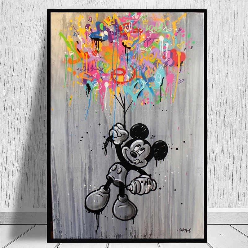 Detail Mickey Mouse Graffiti Nomer 21