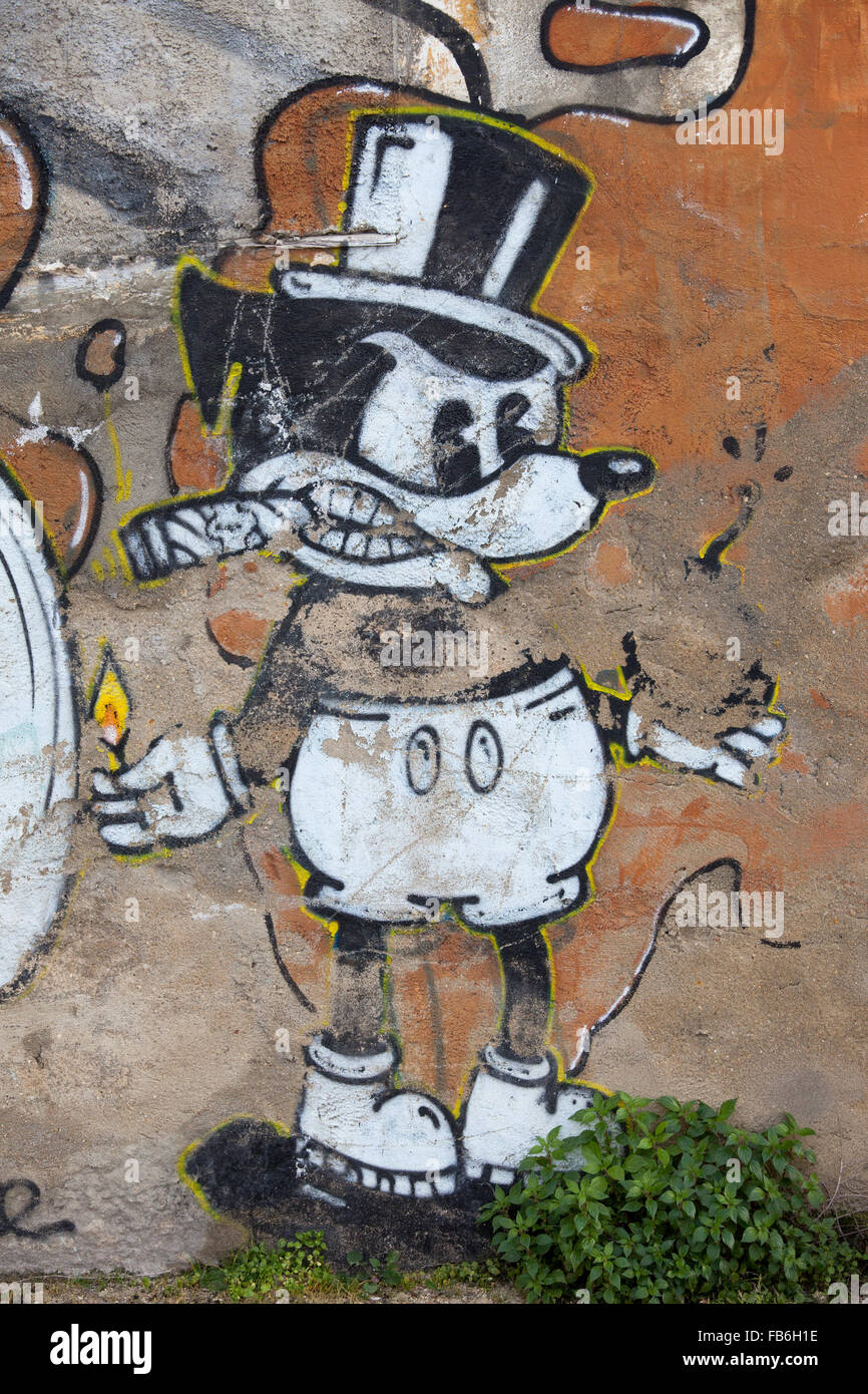 Detail Mickey Mouse Graffiti Nomer 23