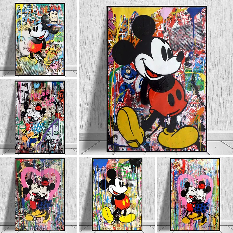 Detail Mickey Mouse Graffiti Nomer 32