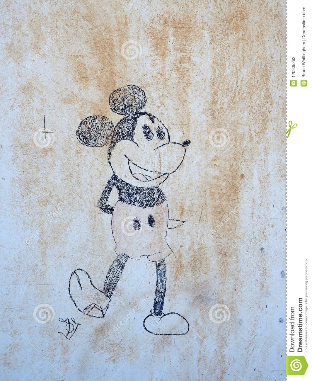 Detail Mickey Mouse Graffiti Nomer 40