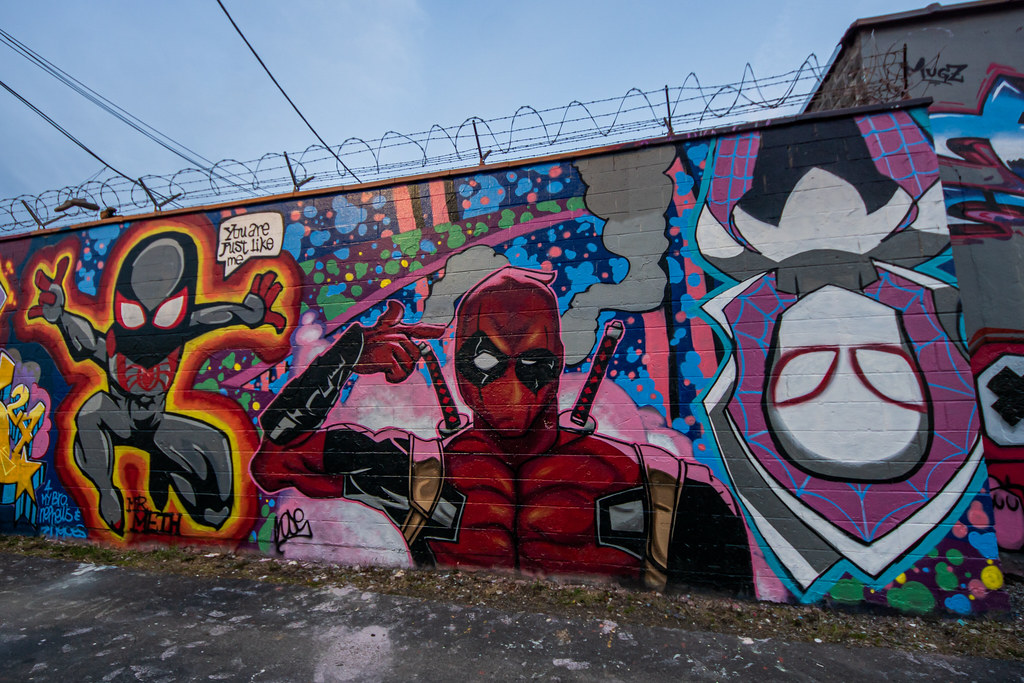 Detail Miles Morales Graffiti Art Nomer 29