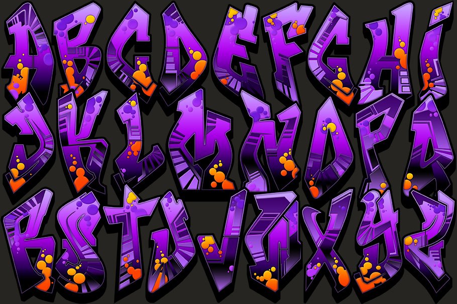 Detail Mindgem Graffiti Alphabet Nomer 24